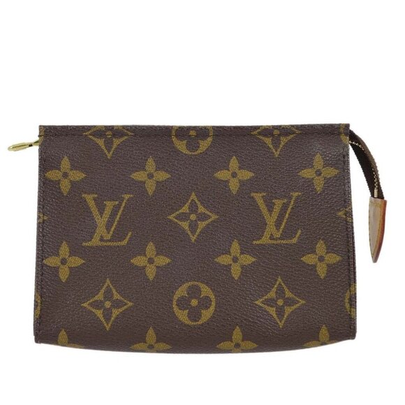 Louis Vuitton Monogram Poche Toilette 15 Cosmetic Pouch Bag - Picture 1 of 7